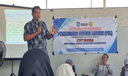 Kegiatan Sosialisasi Pekarangan Pangan Lestari (P2L)