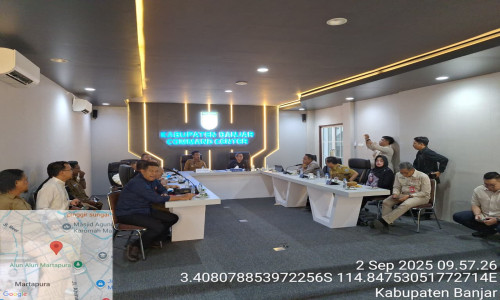Rakor Pengendalian Inflasi Kabupaten Banjar